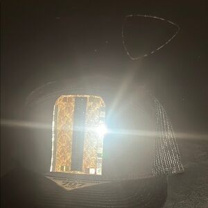 Premium Black and Gold Cap